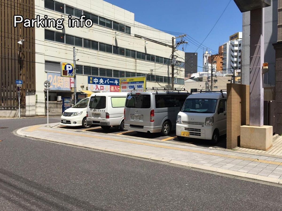 Bhotel Heiwaodori 201 - New Apt In Famous Hiroshima Dori Max 6P Buitenkant foto
